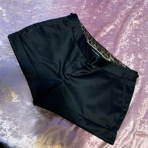 Black, business casual shorts